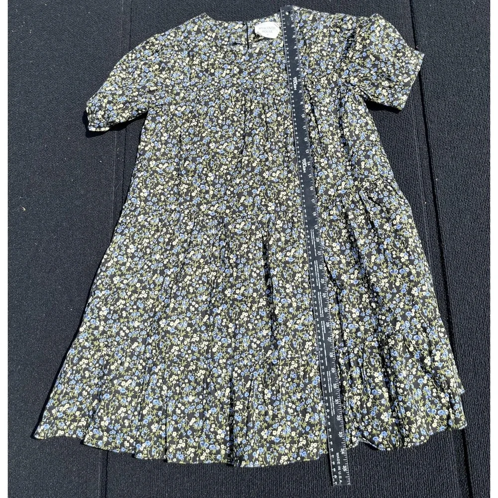 Hyacinth House Tuckernuck‎ Floral Puff Sleeve Mini Dress XS Cottagecore